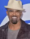 Molchado en la cabeza de Shemar Moore en la celebración del horario de otoño de CBS en Paramount Studios