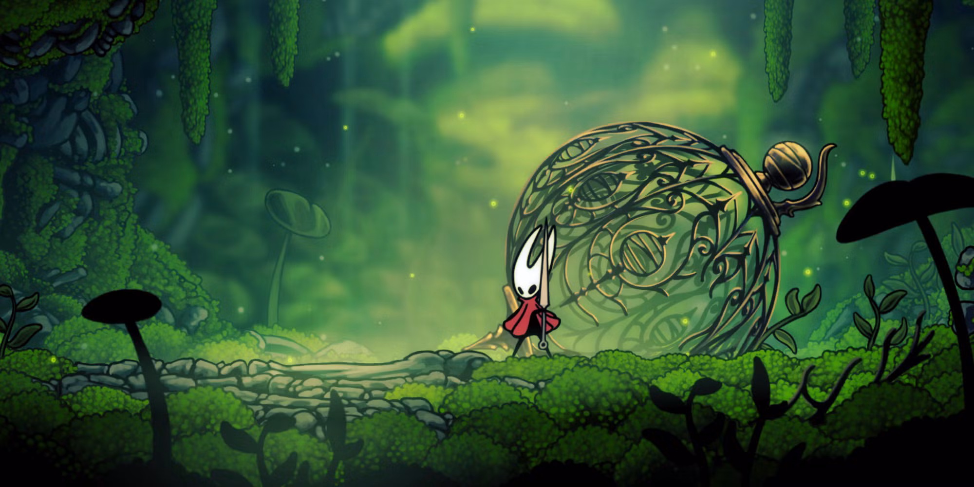 Área inicial de Silksong