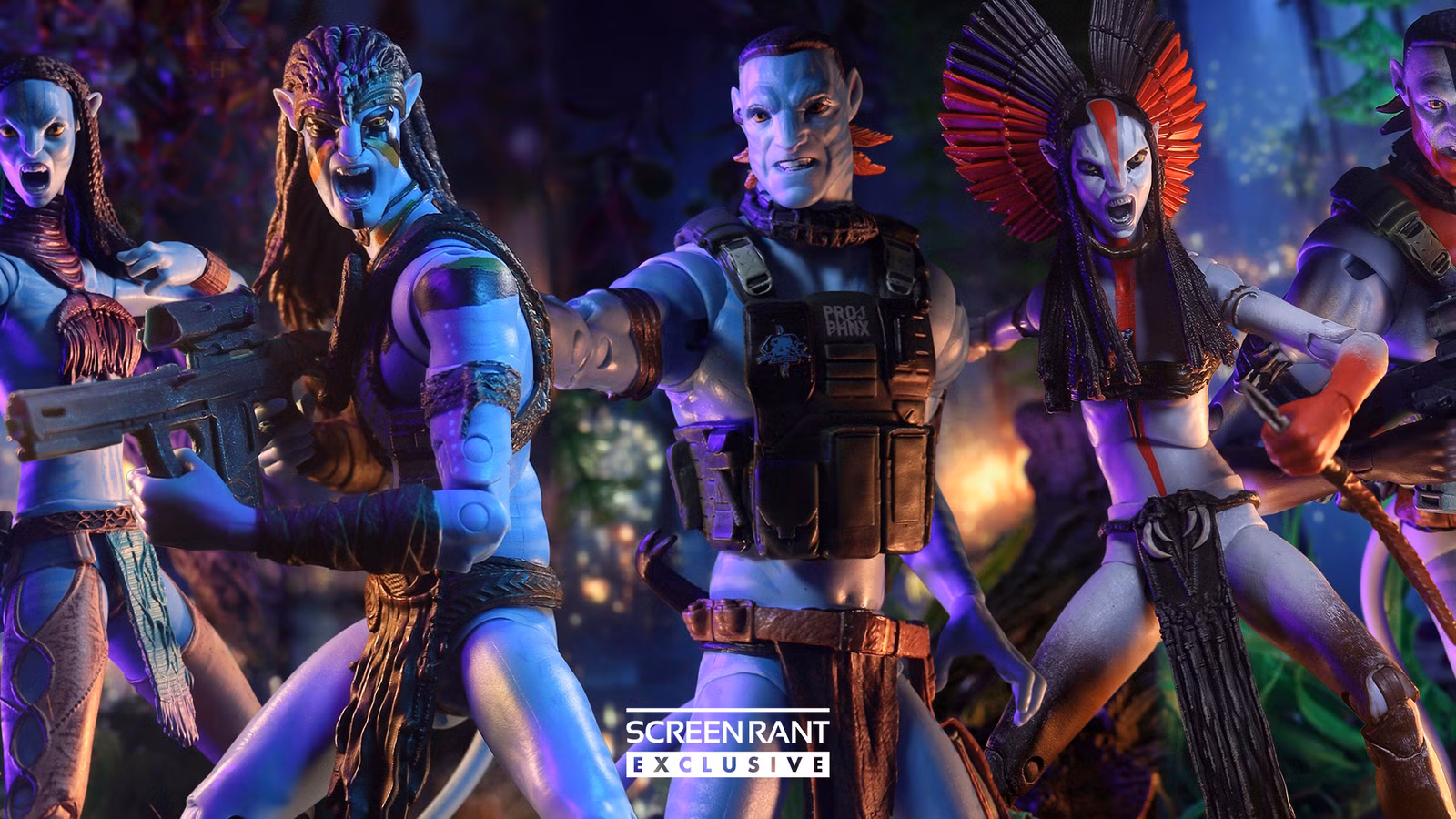 Avatar: figuras de juguetes de fuego y cenizas y banses enormes revelados [Exclusive]