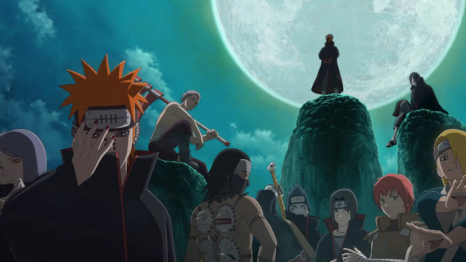 Naruto: todos los miembros de Akatsuki, clasificados del más débil al más fuerte