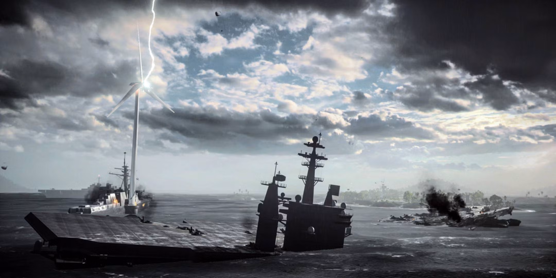 Evolución de Battlefield 4 Parcel Storm.