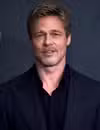 Foto de cabeza de Brad Pitt en el estreno de Babylon