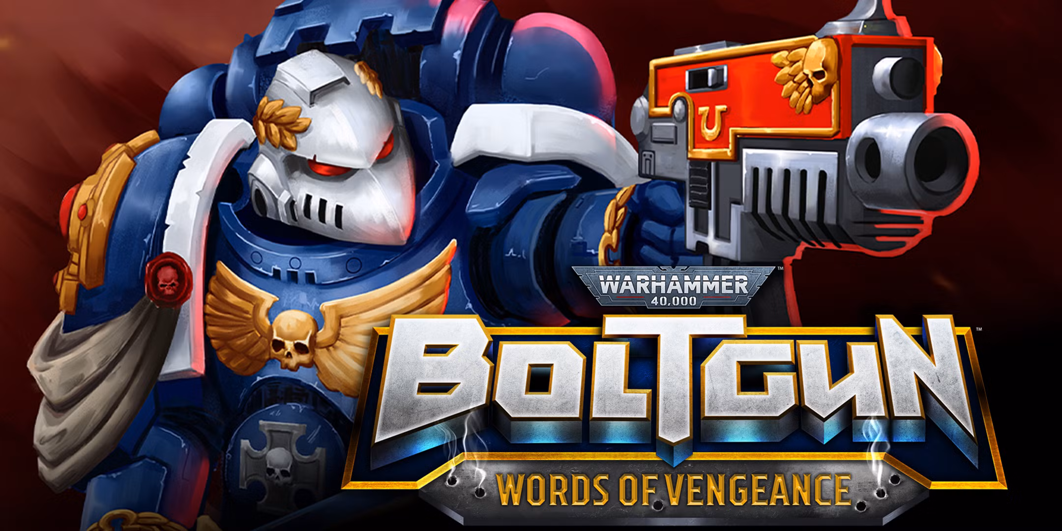 Warhammer 40,000 Boltgun - Palabras de venganza - Arte clave