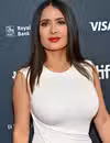Foto en la cabeza de Salma Hayek Pinault