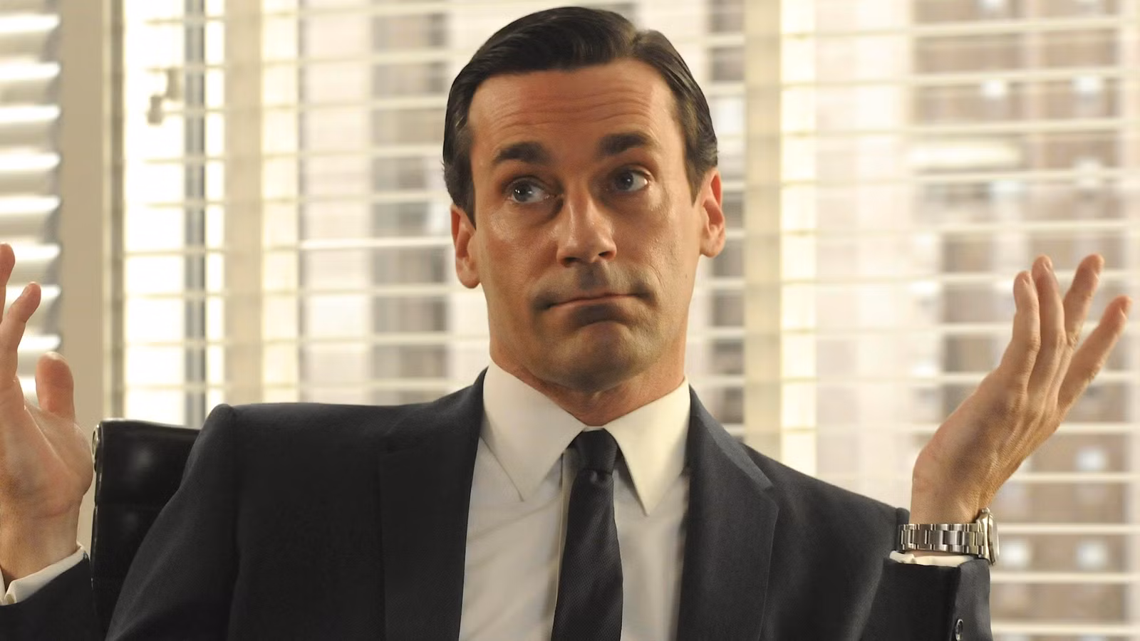 Mad Men bromeó dos veces sobre Jon Hamm como Superman