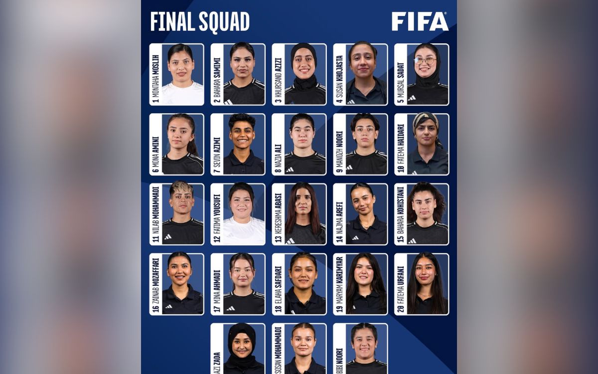 23 jugadoras formarán la primera selección afgana de refugiadas por iniciativa de la FIFA