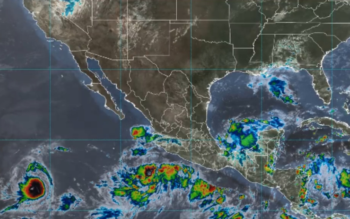 Alertan por posible formación de ciclón 'Priscilla' en el Pacífico