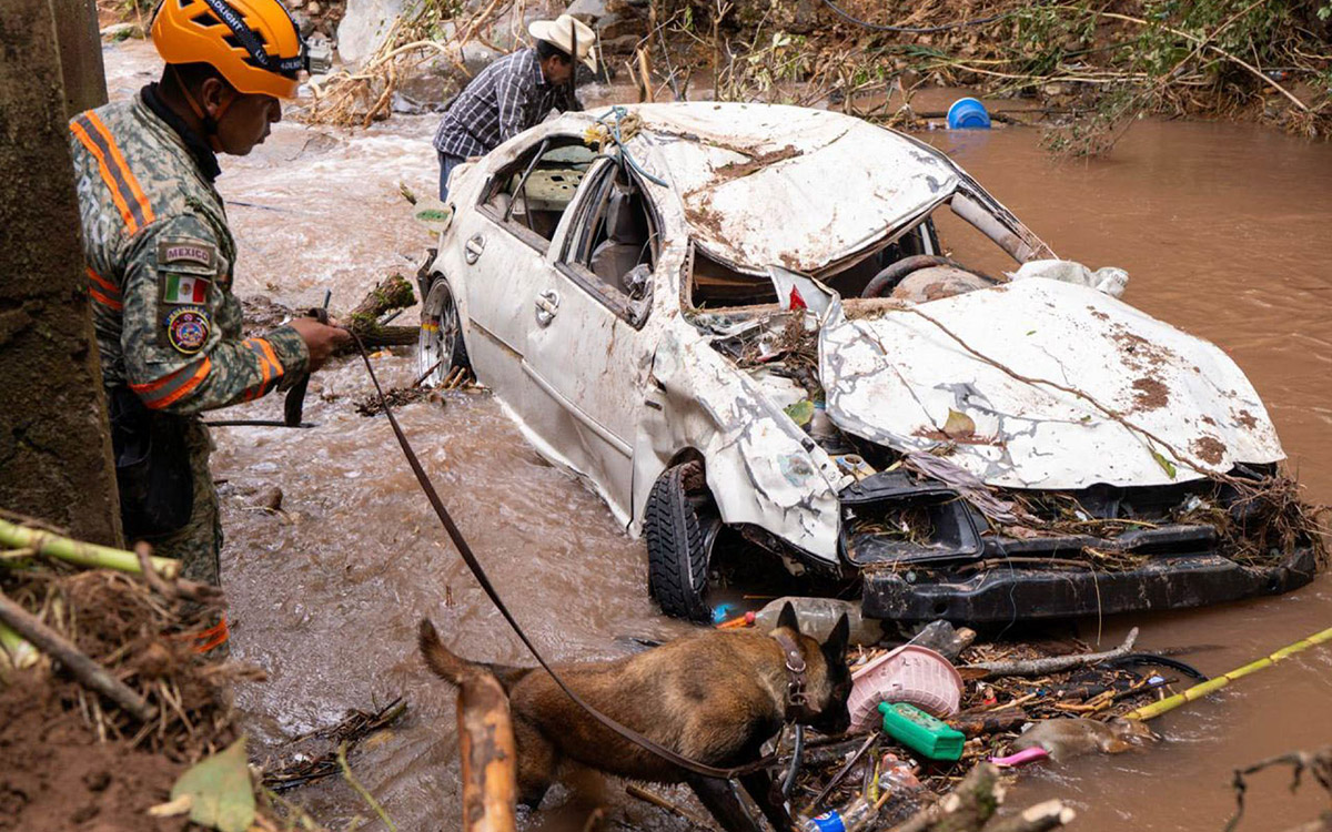 Aumentan a 67 los desaparecidos por las lluvias, que han dejado 64 muertos