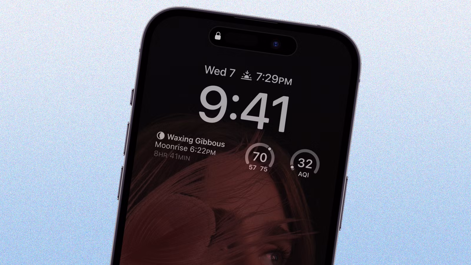 Cómo ocultar el papel tapiz y las notificaciones en la pantalla siempre encendida de iPhone 14 Pro