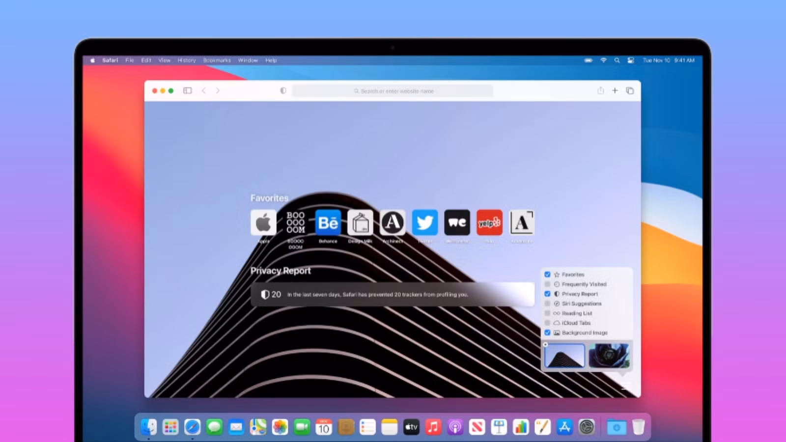 Cómo personalizar la página de inicio de Safari en dispositivos Apple