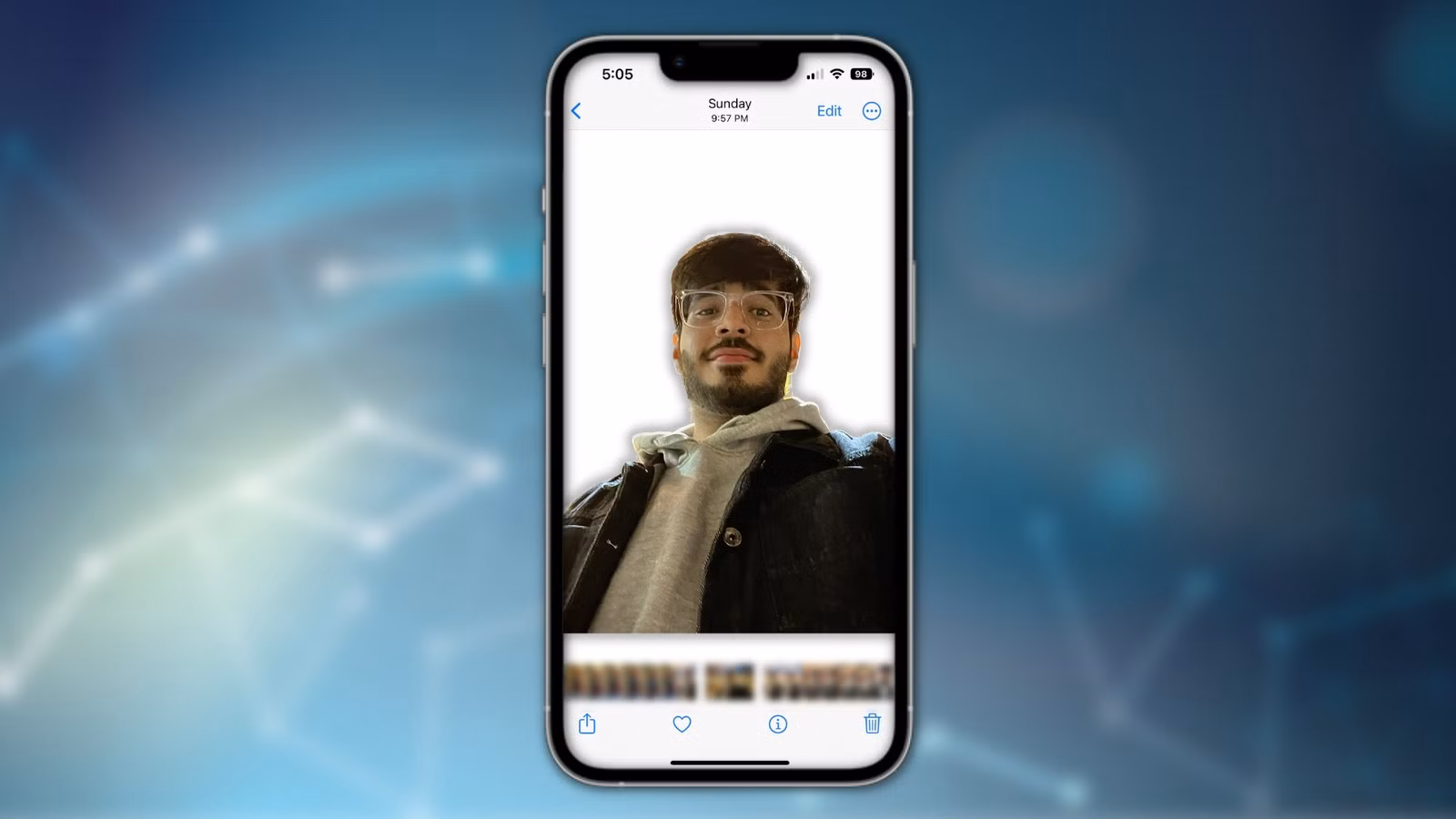 Cómo usar la función de recorte de fotos de iOS 16 para eliminar fondos
