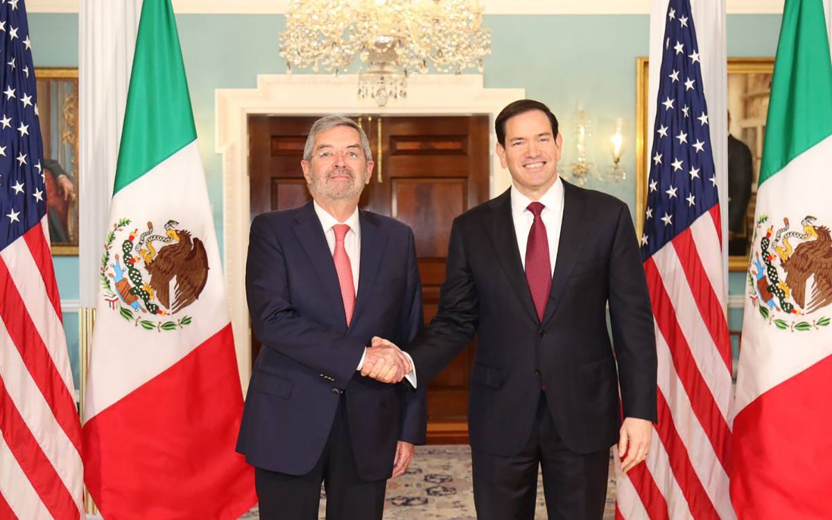 De la Fuente y Rubio se reúnen para dar seguimiento a cooperación en seguridad