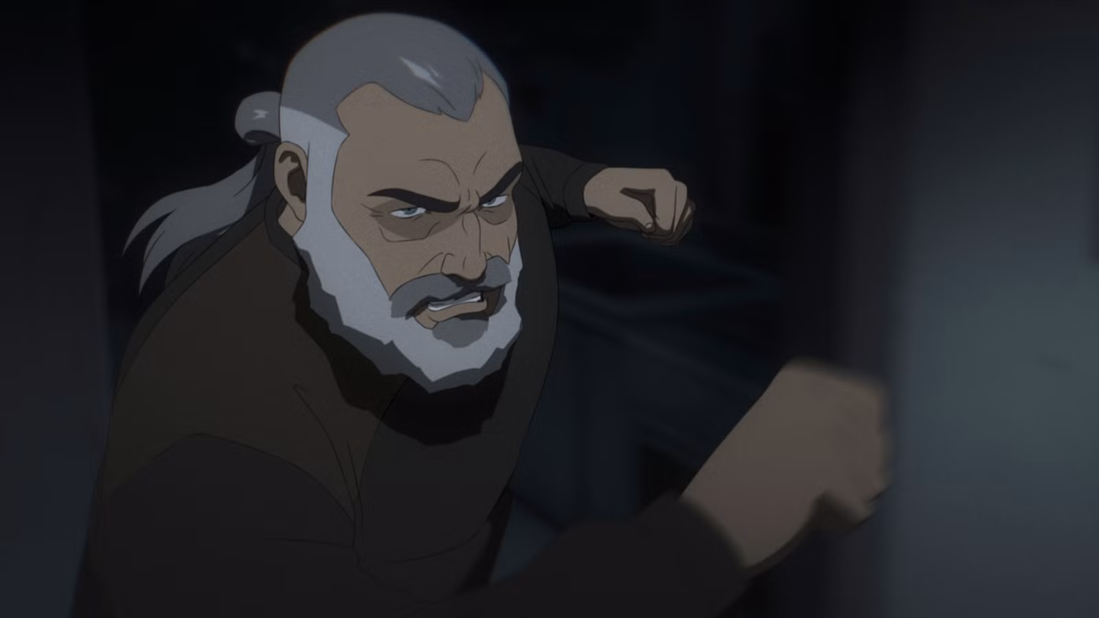 Sam a punto de golpear a alguien en Splinter Cell Deathwatch