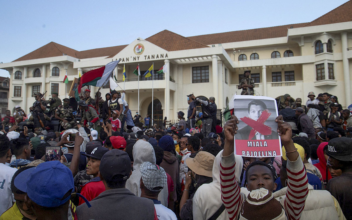 El presidente de Madagascar denuncia un intento de golpe de Estado