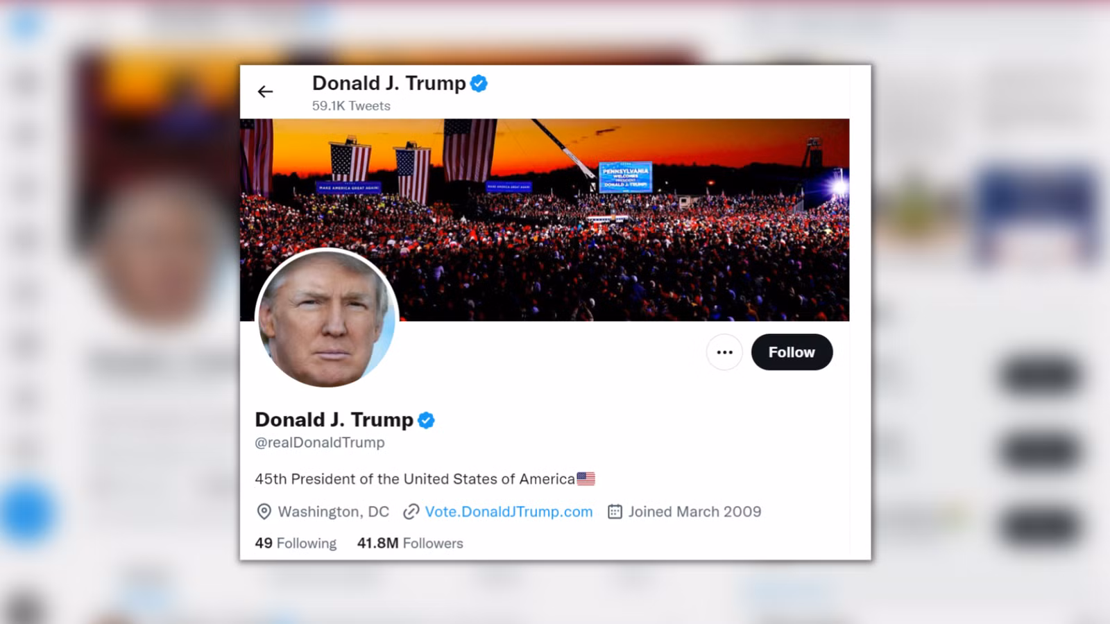 Elon Musk restablece a Trump después de que la encuesta de Twitter se inclina ligeramente por ello