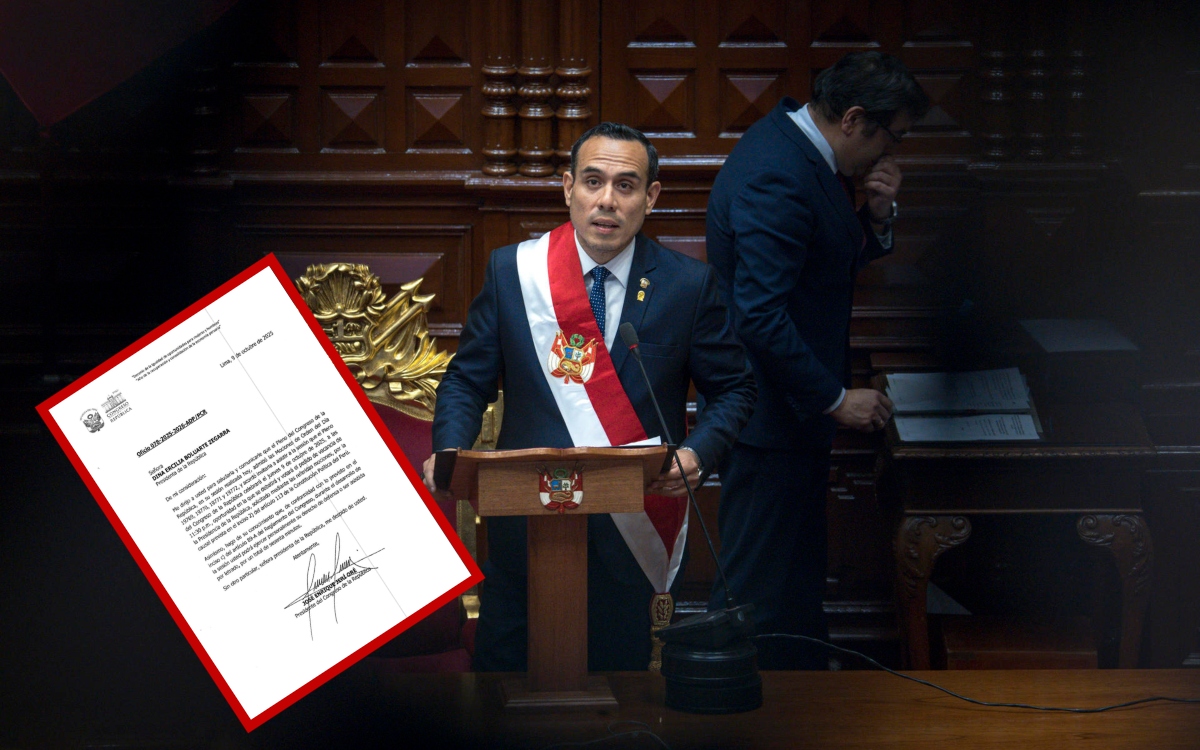 Esta es la carta enviada por el Congreso a Dina Boluarte para su destitución | Documento