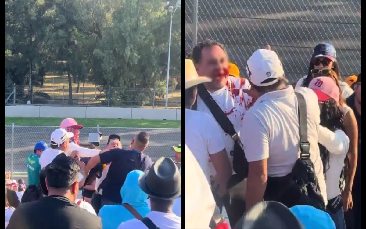 F1 Gran Premio de México registra violencia entre aficionados en las gradas