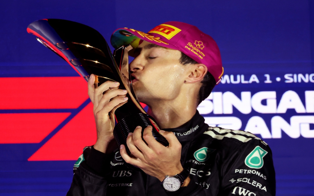 F1: Reina George Russell en Singapur; Mclaren se corona | Video