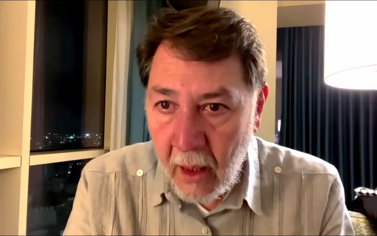 Fernández Noroña rompe en llanto al hablar de Palestina