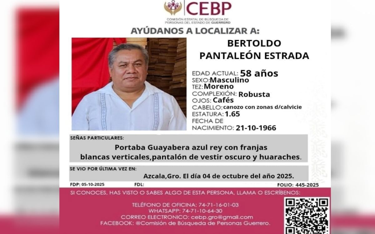 Guerrero | Desaparece sacerdote en Atzcala