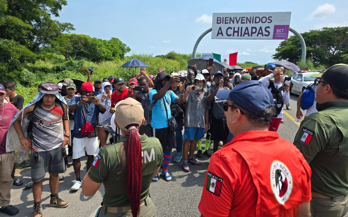 Llega a Oaxaca la caravana migrante 'La Libertad'