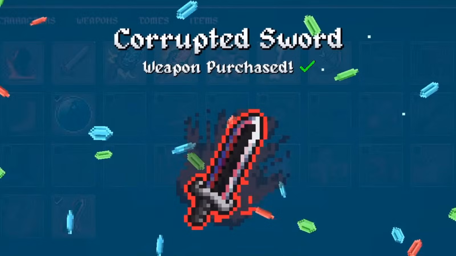 Megabonk: Cómo desbloquear la espada corrupta