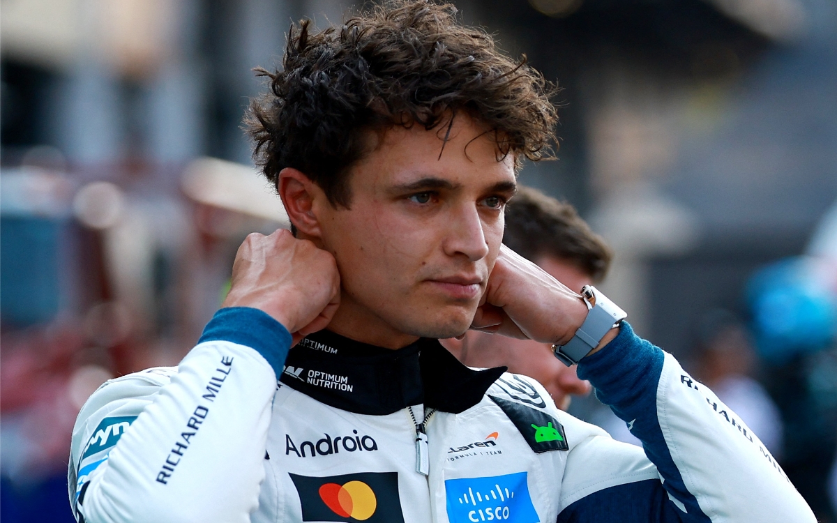 Norris gana la pole position en el Gran Premio de México