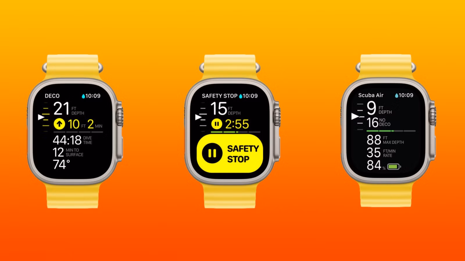Oceanic+ App ahora disponible en Apple Watch Ultra, habilitando capacidades de buceo