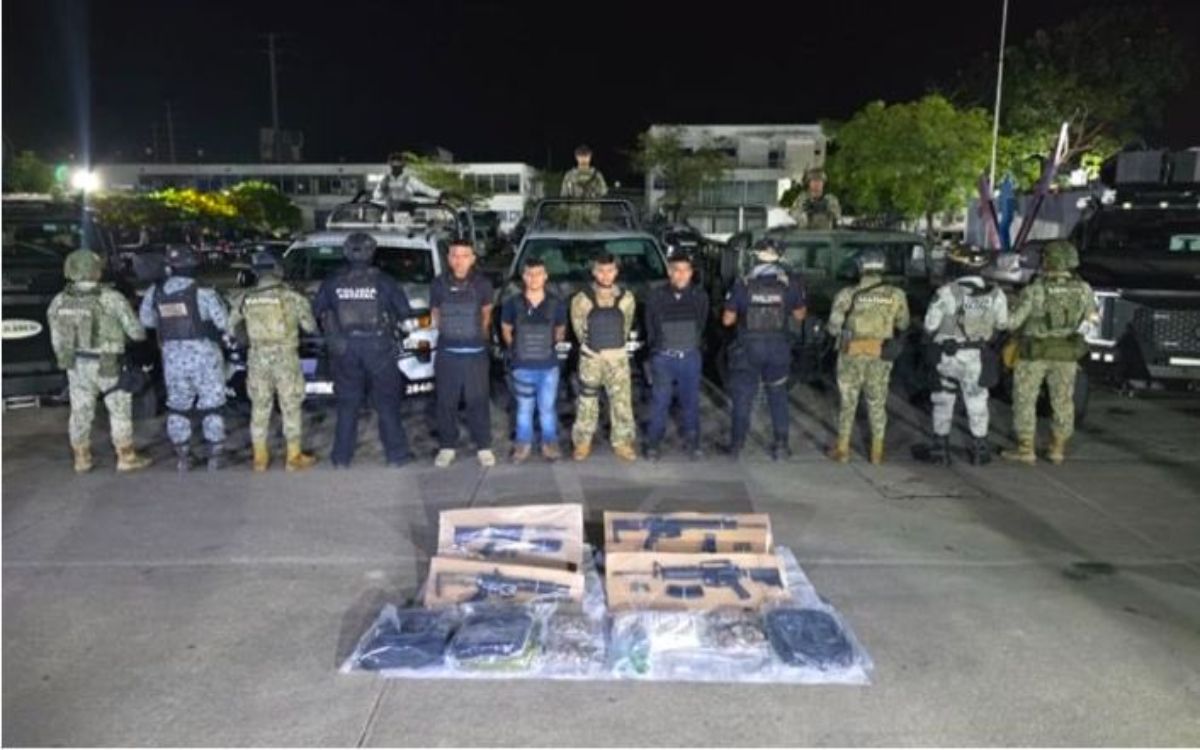 Operativo en Tabasco deja cuatro detenidos por cobro de piso: García Harfuch