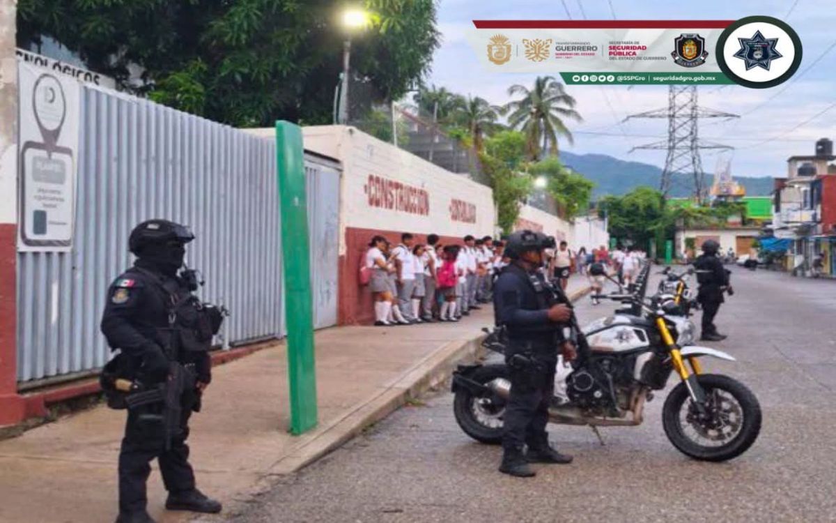 Regresan a clases en Guerrero tras ola de violencia