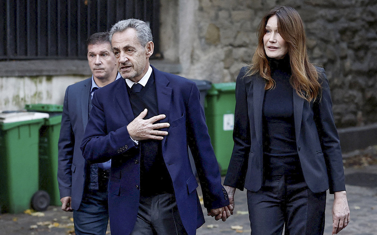 Sarkozy es encarcelado en la prisión de La Santé por el financiamiento de su campaña de 2007