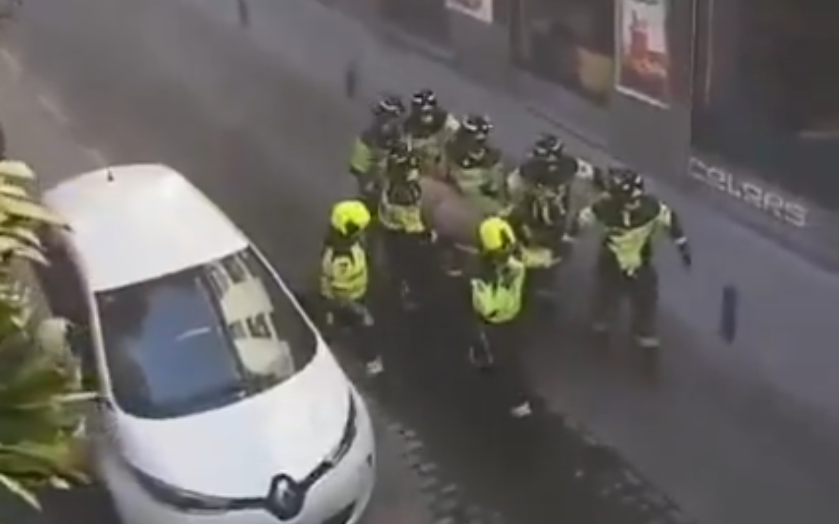 Se derrumba obra en Madrid con cerca de 40 trabajadores: dos muertos