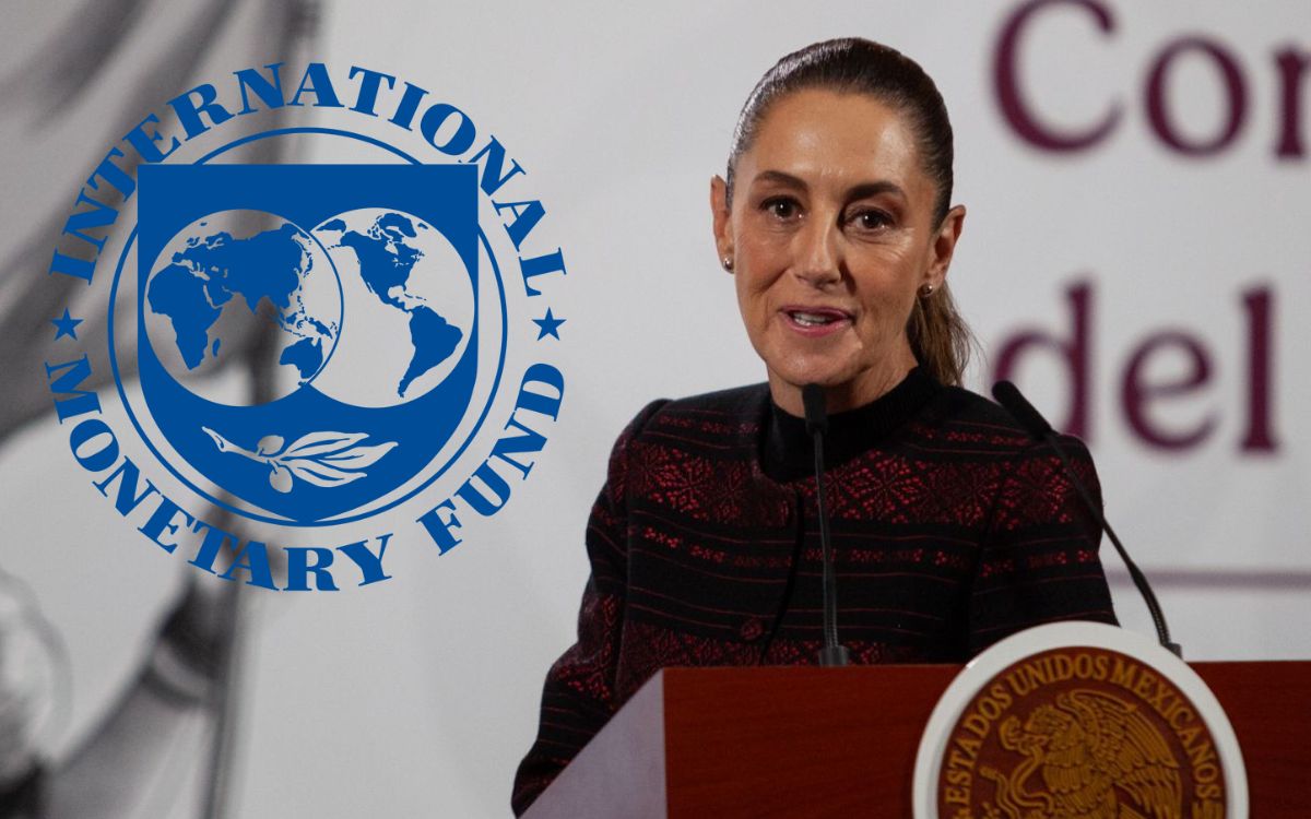 Sheinbaum mantiene 'confianza' en plan económico tras alza de previsión de crecimiento del FMI