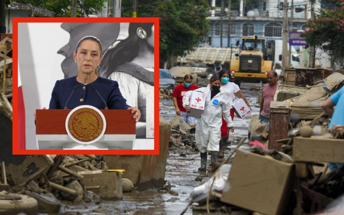 Sheinbaum presenta plan de reconstrucción por 10 mil millones de pesos