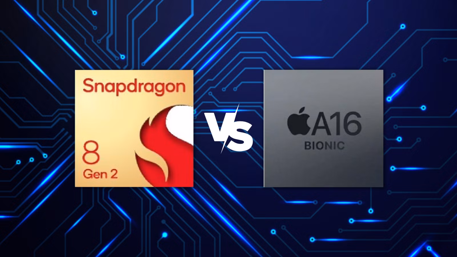 Snapdragon 8 Gen 2 vs. Apple A16 Bionic: ¿Qué chip sale en la cima?