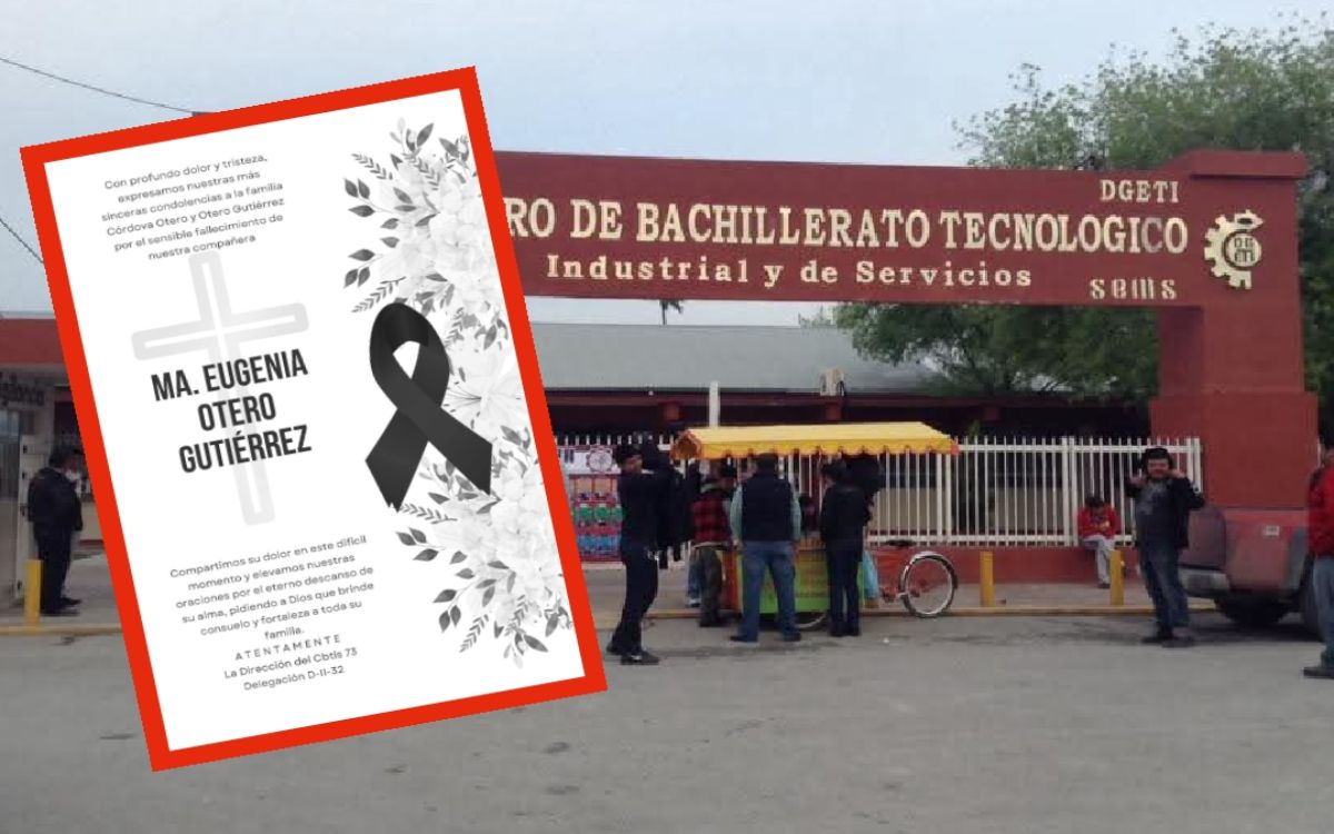 Tamaulipas | Fallece trabajadora del CBTIS 73 tras ser golpeada por su propia hija