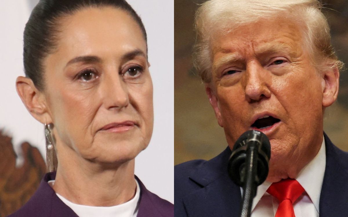 Trump: Carteles 'gobiernan México', pero Sheinbaum 'es muy valiente'