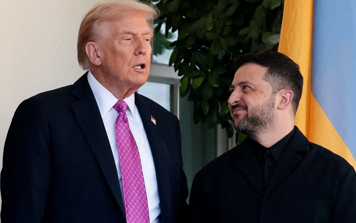 Trump a Zelenski: 'Está muy guapo con esa chaqueta'