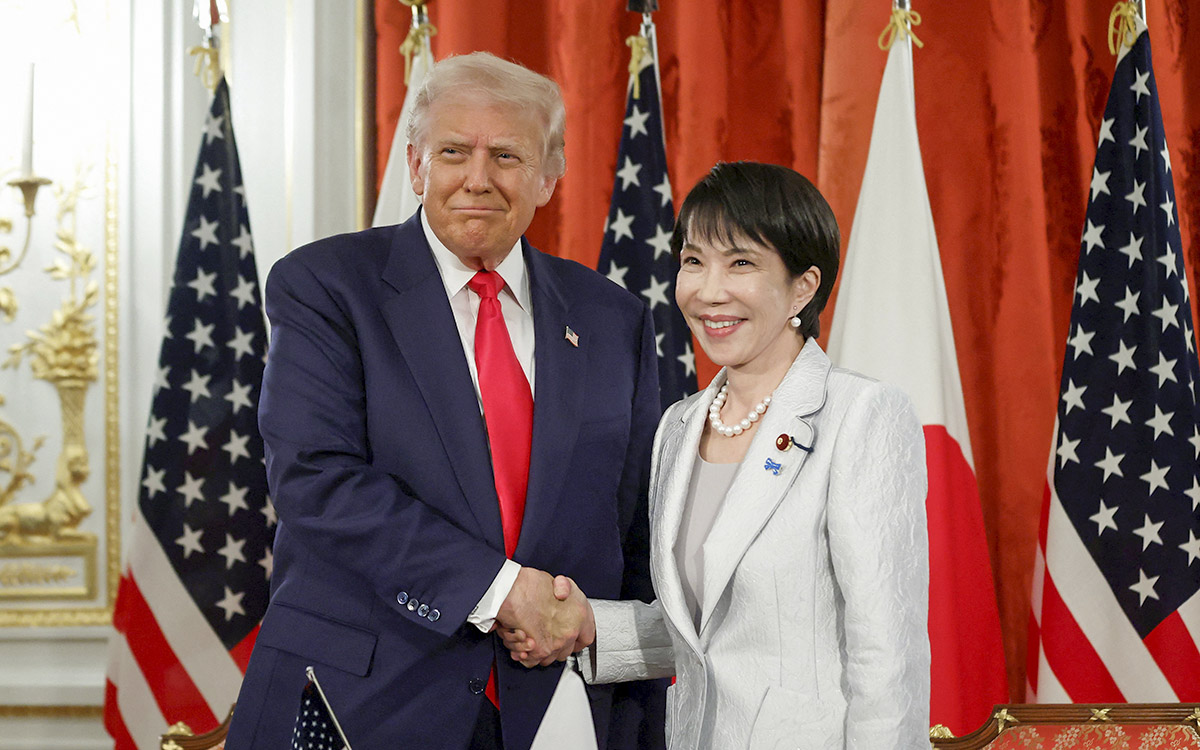 Trump recibe respaldo de la primera ministra japonesa; según la Casa Blanca lo nominará al Nobel de la Paz