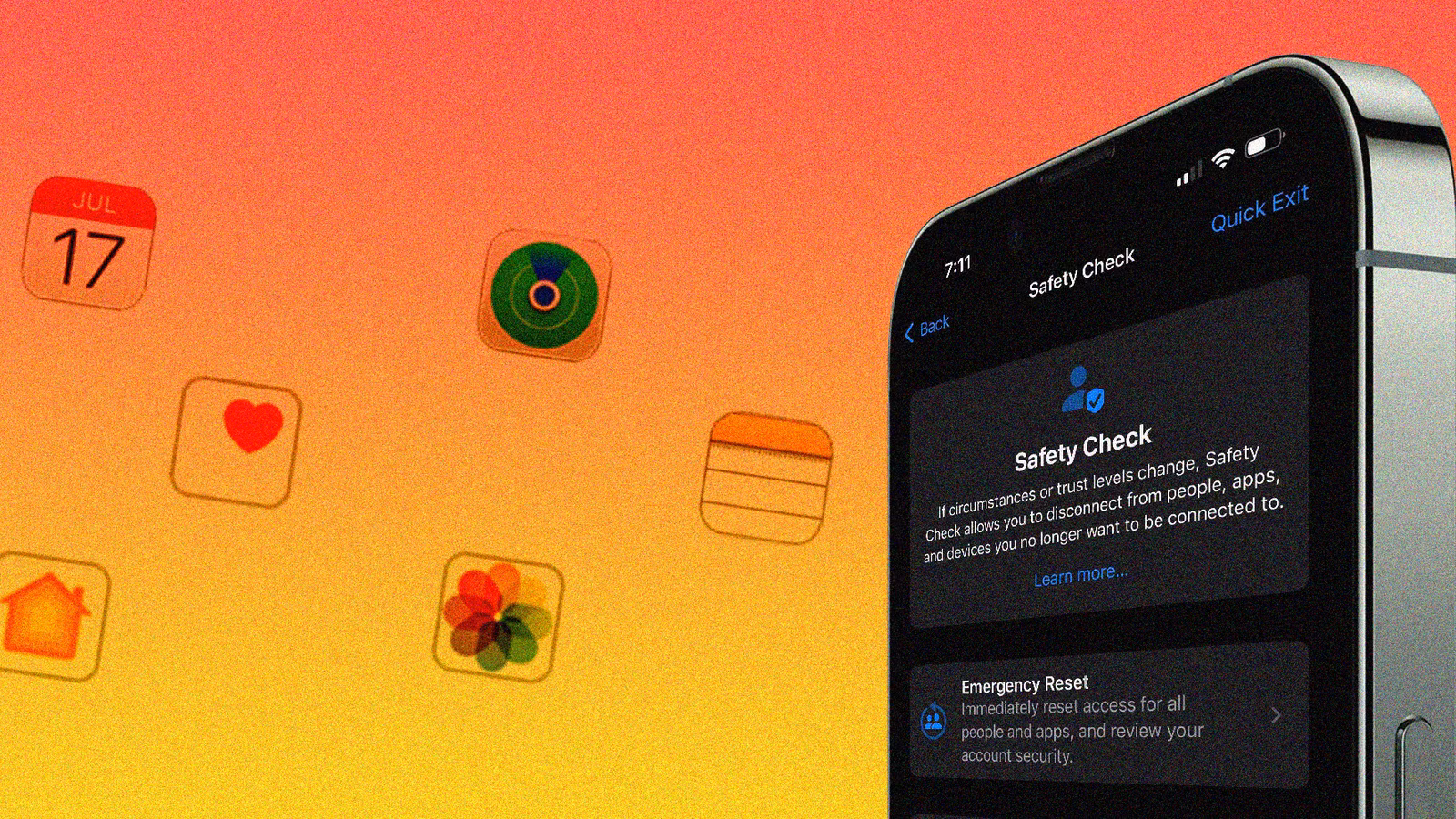 Verificación de seguridad para iPhone: cómo dejar de compartir datos con aplicaciones, personas y dispositivos