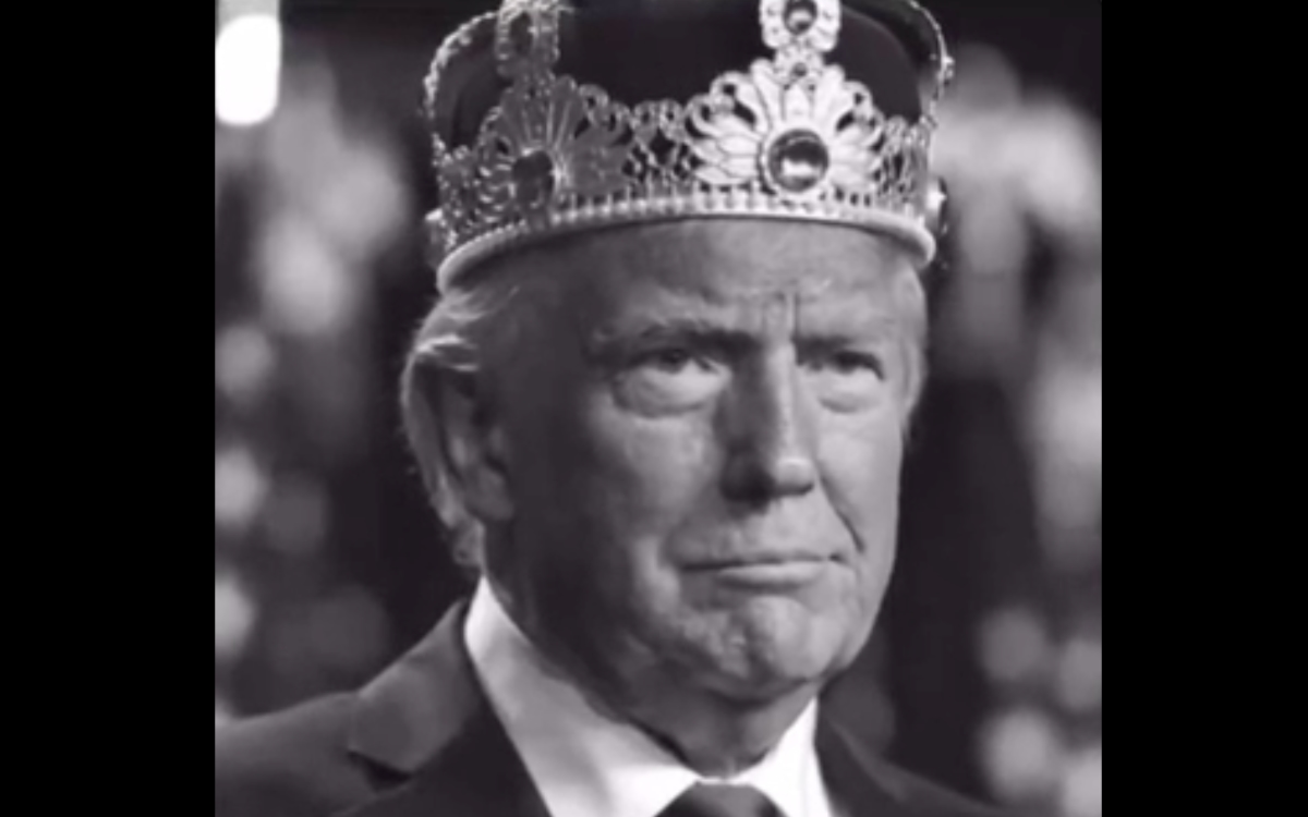 Video | Así respondió Trump a las multitudinarias protestas en su contra