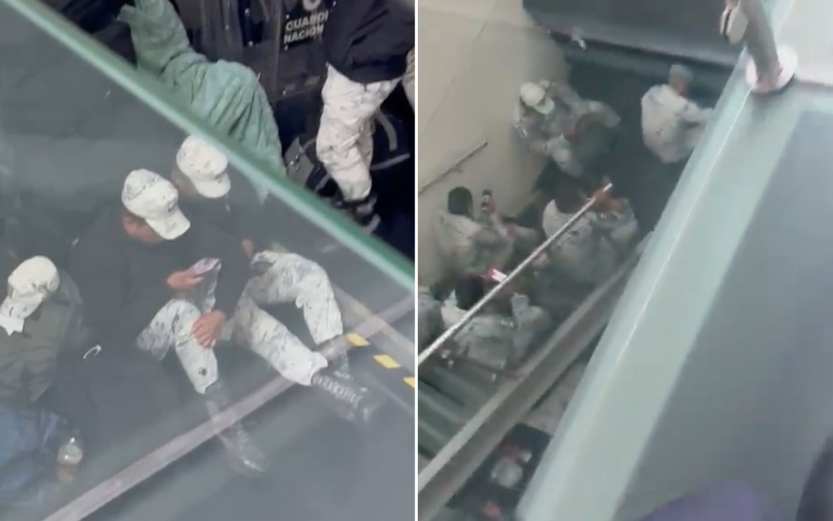 Videos | Denuncian presencia de la Guardia Nacional en el Senado