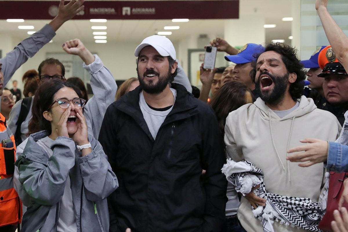 "Estuvimos en la entraña del monstruo", afirman los activistas mexicanos de la flotilla