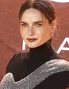 Foto de cabeza de Rebecca Ferguson en el estreno mundial de 