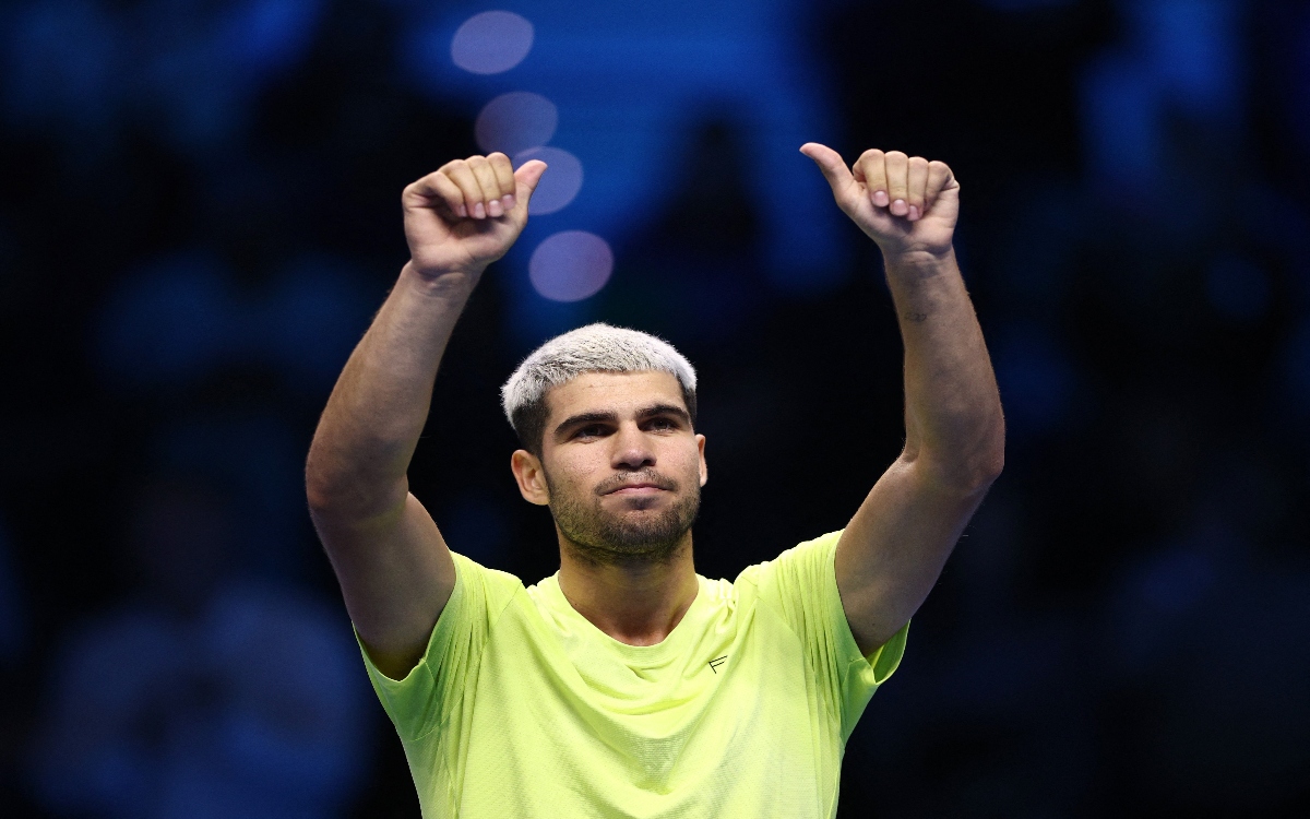 ATP Finals: Conoce Carlos Alcaraz a sus primeros rivales en Turín