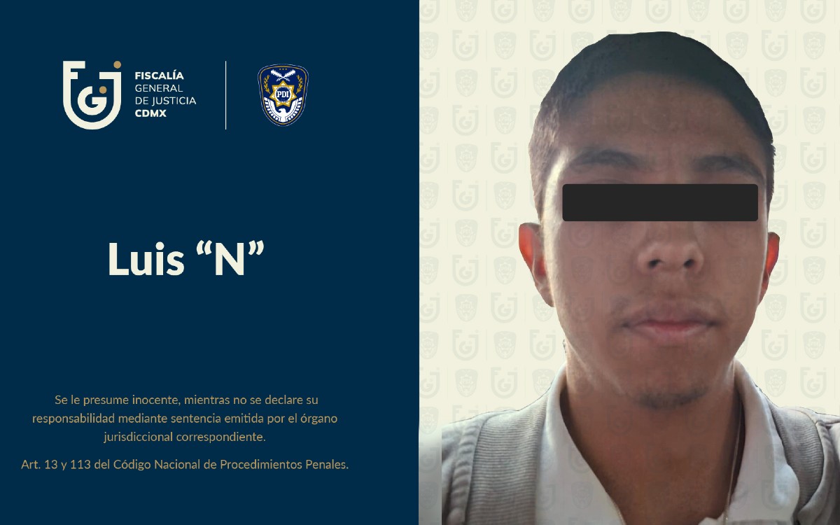 Cae el ‘asesino de la túnica negra’, señalado por feminicidio en CDMX