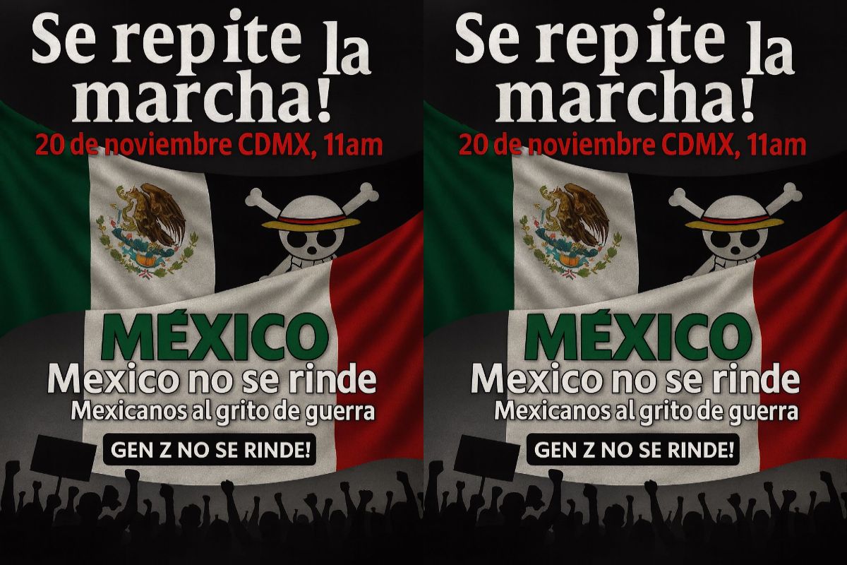 Generación Z denuncia represión y convoca nueva marcha para el 20N en CDMX