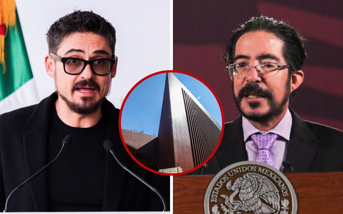 Salmerón llama 'corrupto' a Román Meyer Falcón por obras del Archivo General Agrario