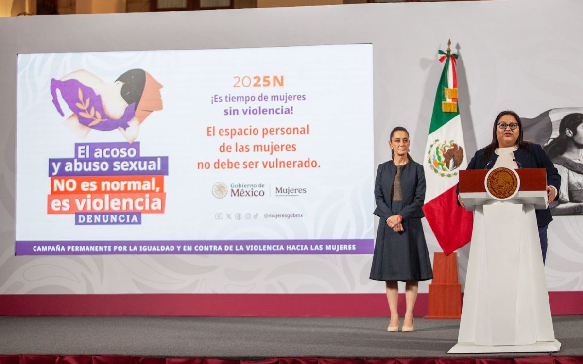 Secretaría de las Mujeres anuncia plan contra el abuso sexual tras caso de Sheinbaum
