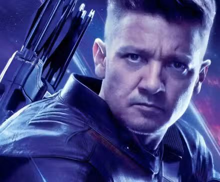 Hawkeye luce severo en un póster de MCU